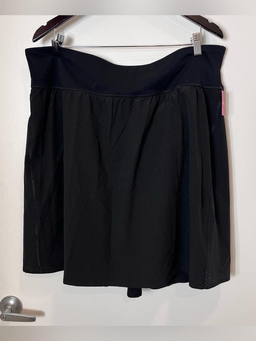 Spanx Get Moving Skort 17” Very Black Athletic Skirt NWT 3X pickleball tennis